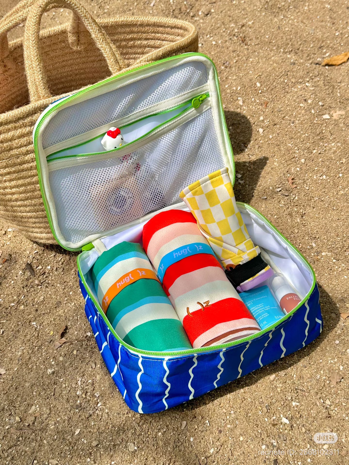 Daudzfunkcionāla pusdienu soma Beach Vacation - 23 x 18 x 10 cm