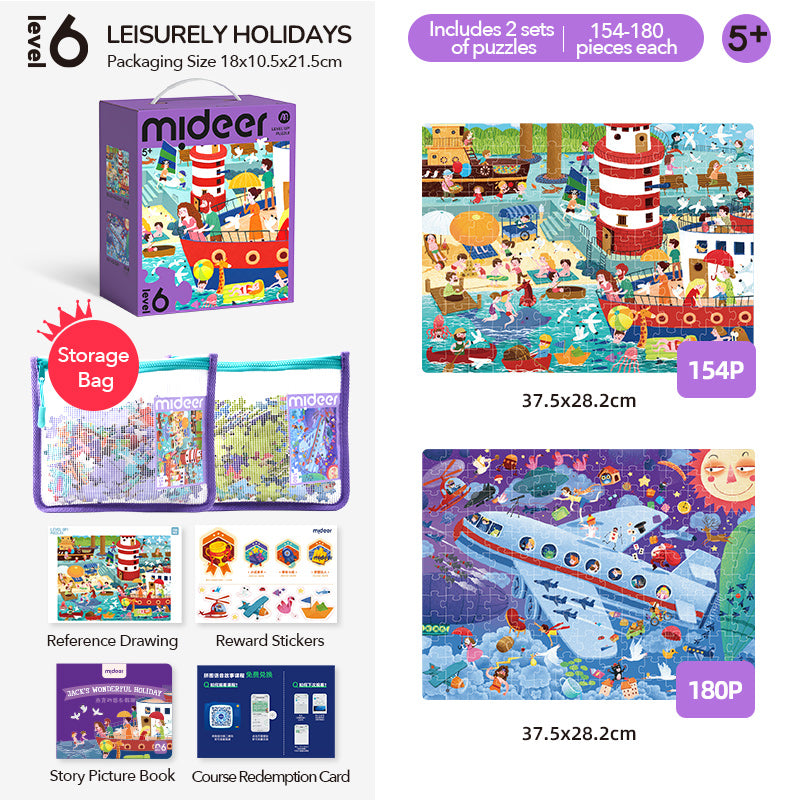 Level Up Puzzles — 5. līmeņa pasaku pasaule