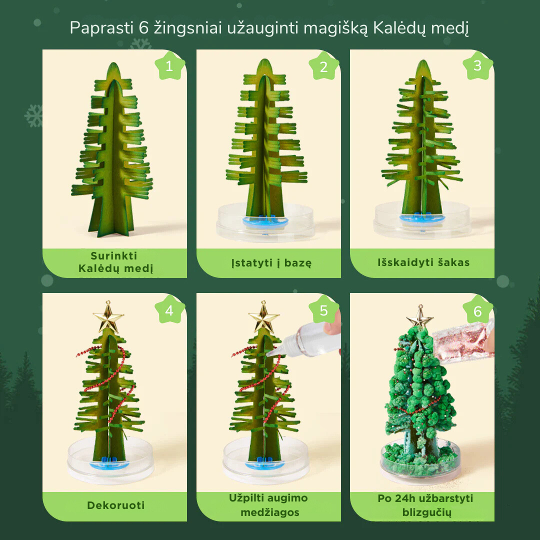 Maģiska Ziemassvētku eglīte