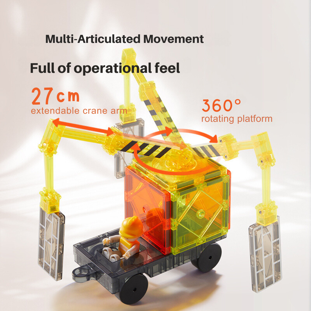 Magnetic constructor - Little architect - 36 parts