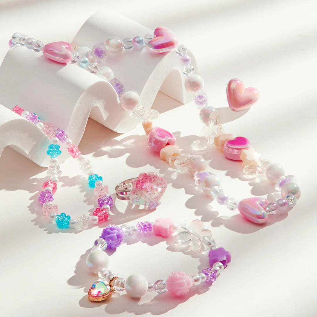 Jewelry making kit with jewelry box