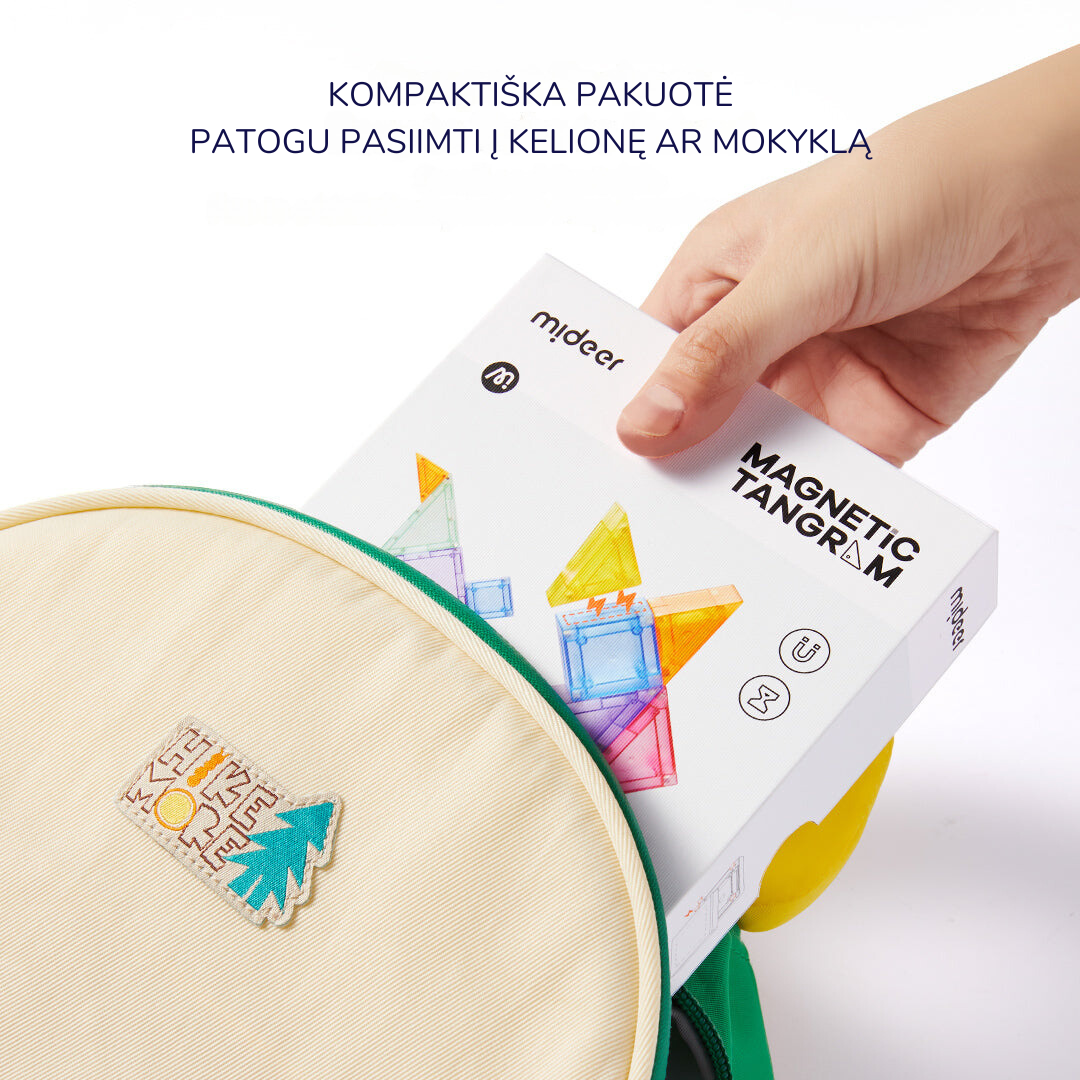 Mini magnētiskais konstruktors - Tangram