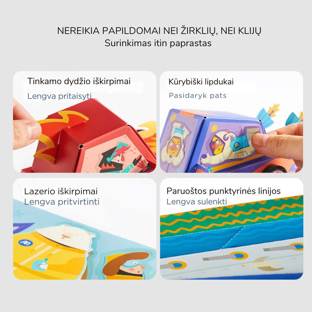 Paper Craft Kit - Airplanes