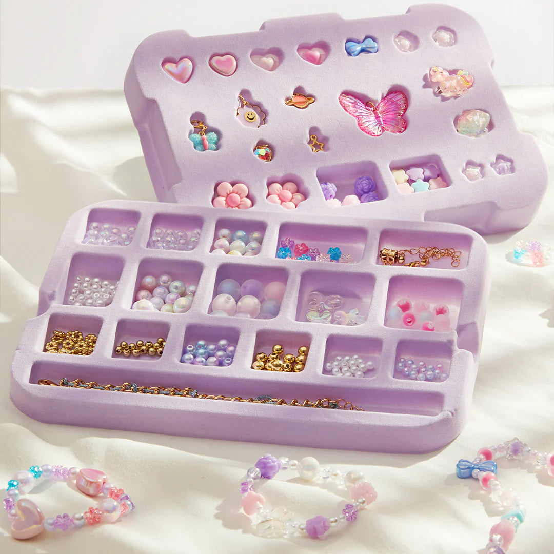 Jewelry making kit with jewelry box