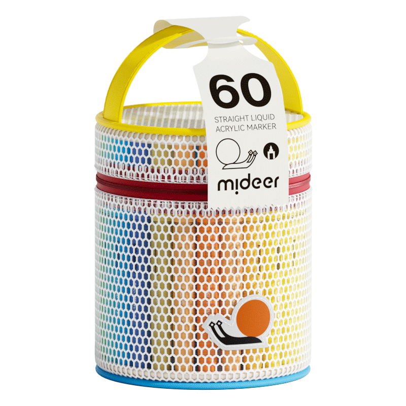 Vandens pagrindo akriliniai markeriai - 60 spalvų