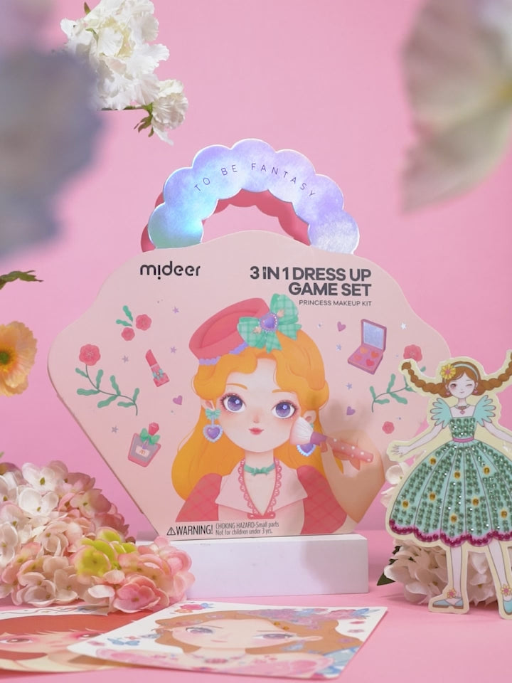 3in1 radošās darbnīcas komplekts "Princeses fantāzijas grims"