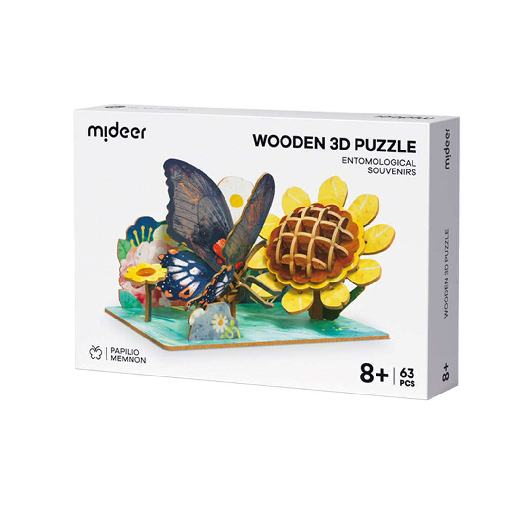 Koka 3D mīkla: Papilio Memnon