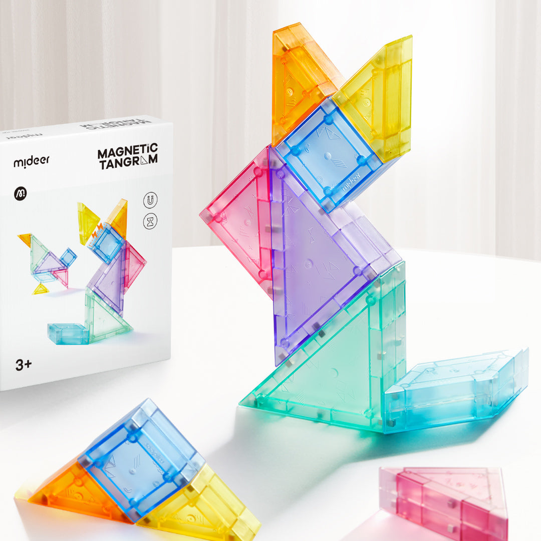 Mini magnētiskais konstruktors - Tangram