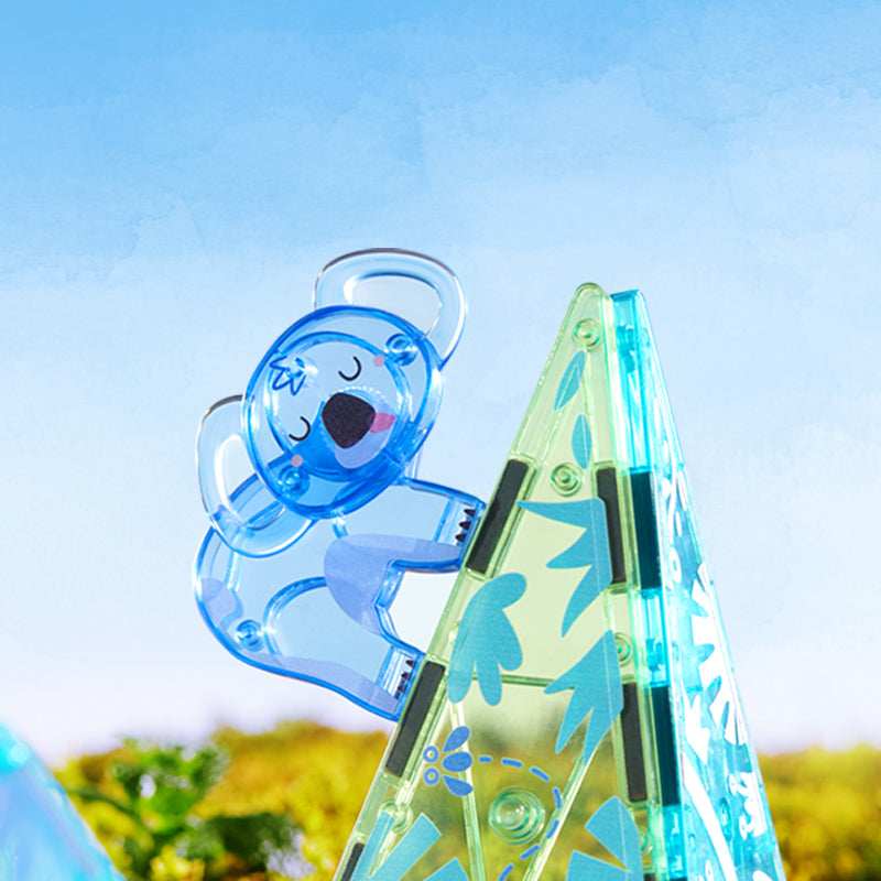 Magnētiskais konstruktors - Džungļi - 40 daļas