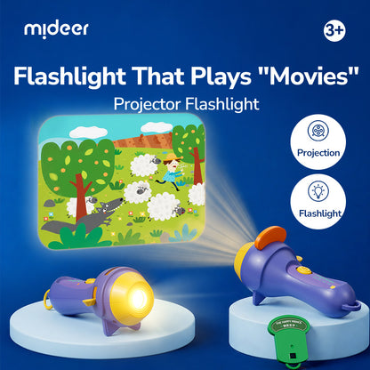 Children's flashlight - projector