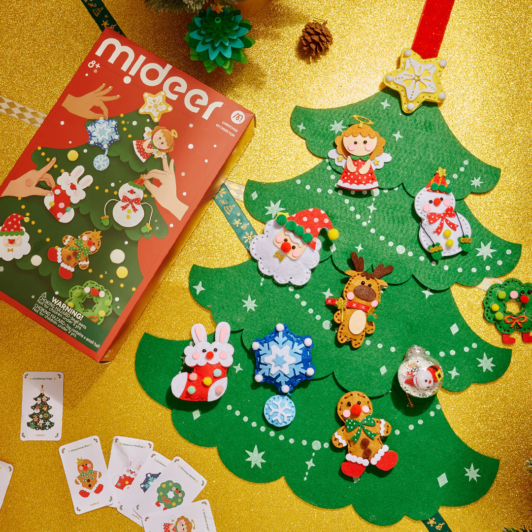 DIY Ziemassvētku eglīte un rotājumi