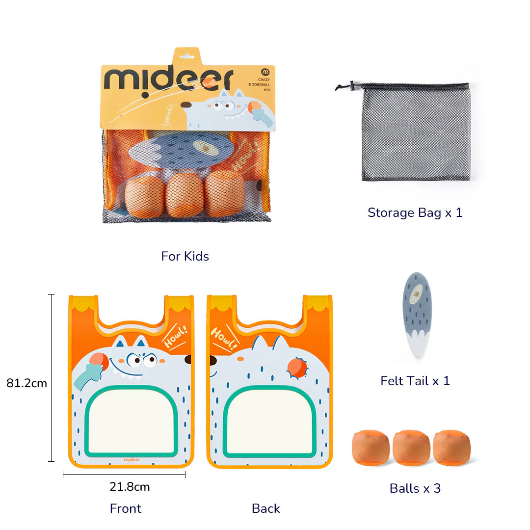 Wild Dodgeball Active Play Set - Ages 3+