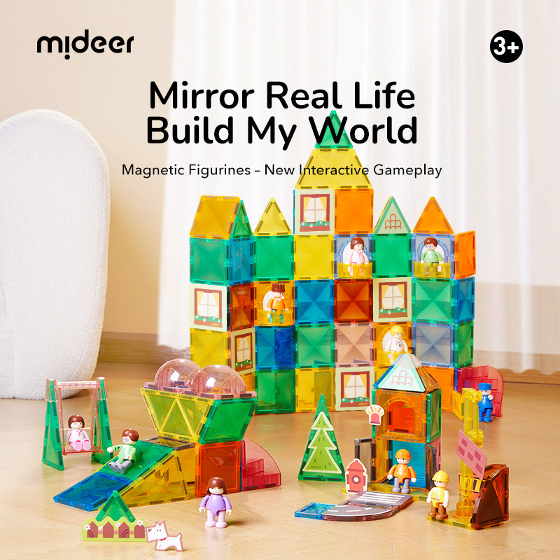 Interactive Magnetic Building Set - Community Heroes