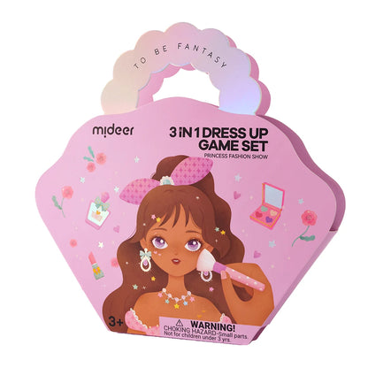 3-in-1 radošās darbnīcas komplekts - "Princeses fantāzijas grims"