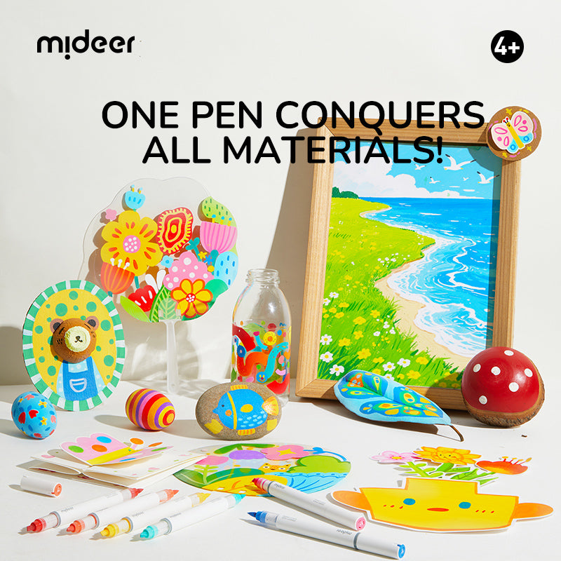 Dual-Tip Acrylic Markers