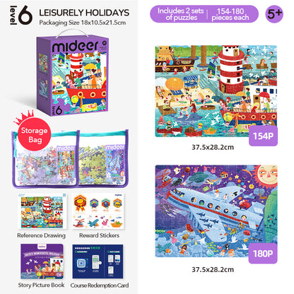Level Up Puzzles — 5. līmeņa pasaku pasaule 