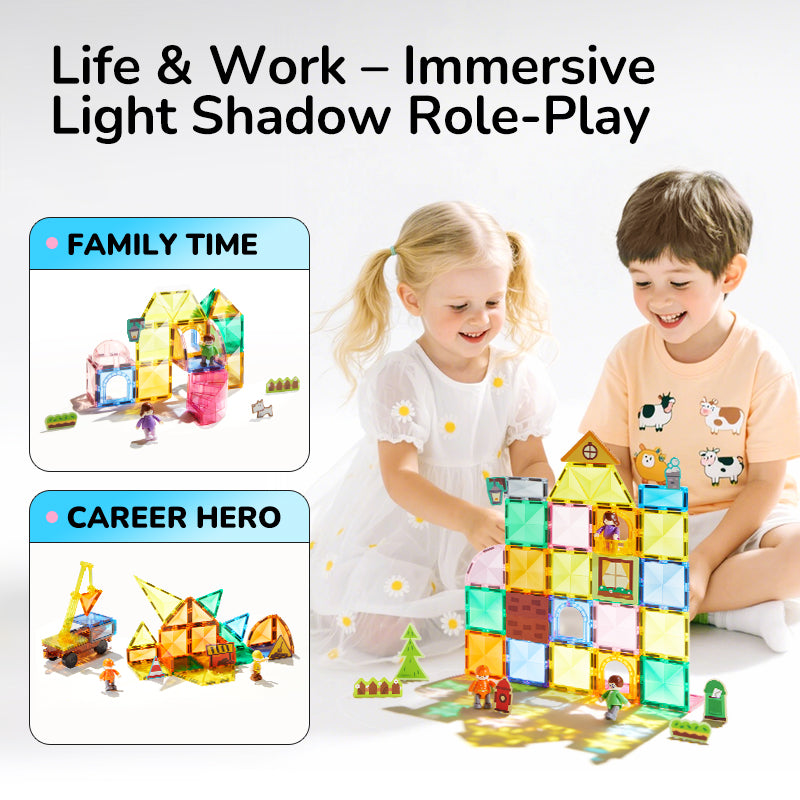 Interactive Magnetic Building Set - Community Heroes