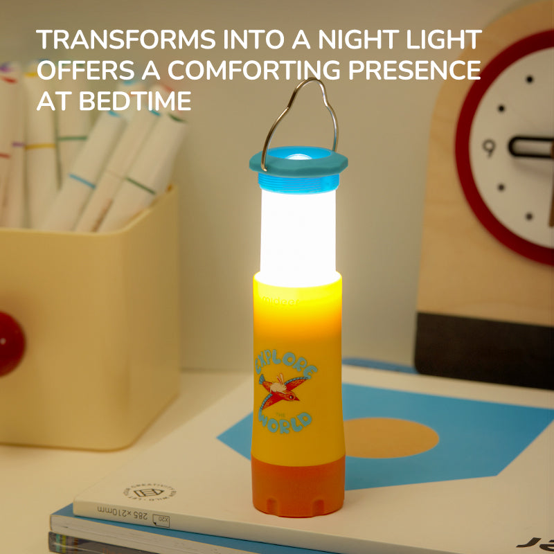 2-in-1 Adventure Lantern and Flashlight - Yellow