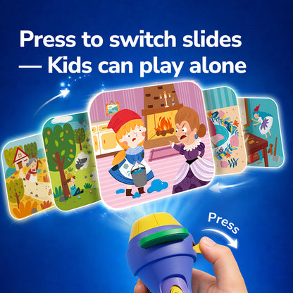Children's flashlight - projector