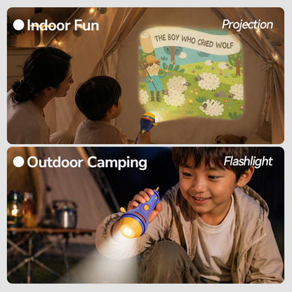 Children's flashlight - projector