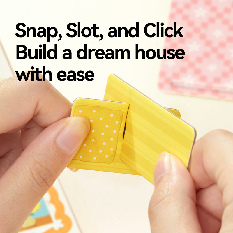 3D Puzzle and DIY Dollhouse