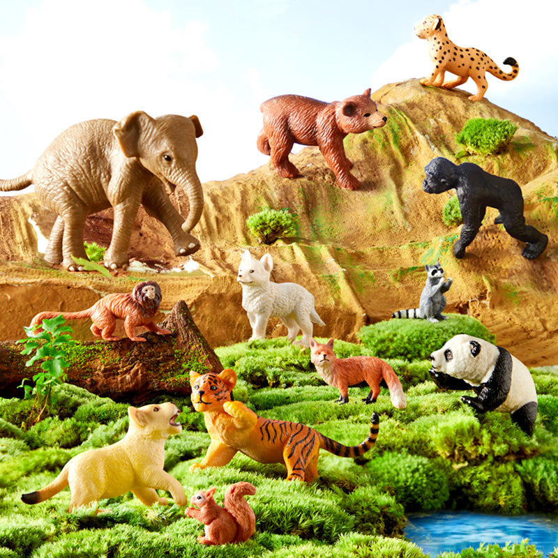 Mini Safari Animal Set