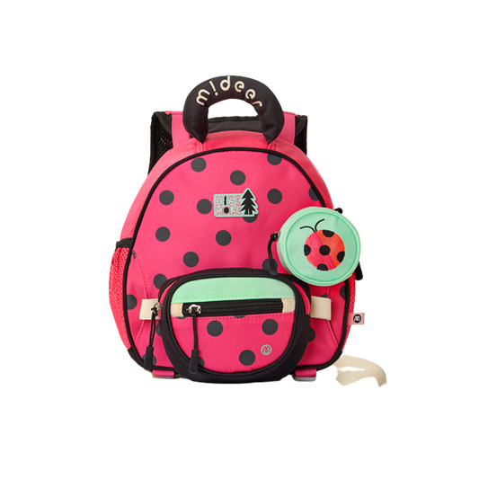 Bērnudārza mugursoma - Rozā mārīte