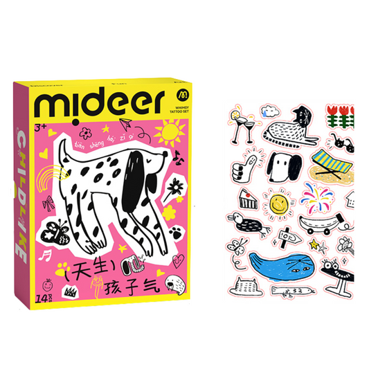 Tattoo and Sticker Set - MAXI Pink