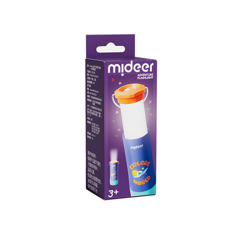 Mideer 2in1 nuotykių žibintas – mėlynas