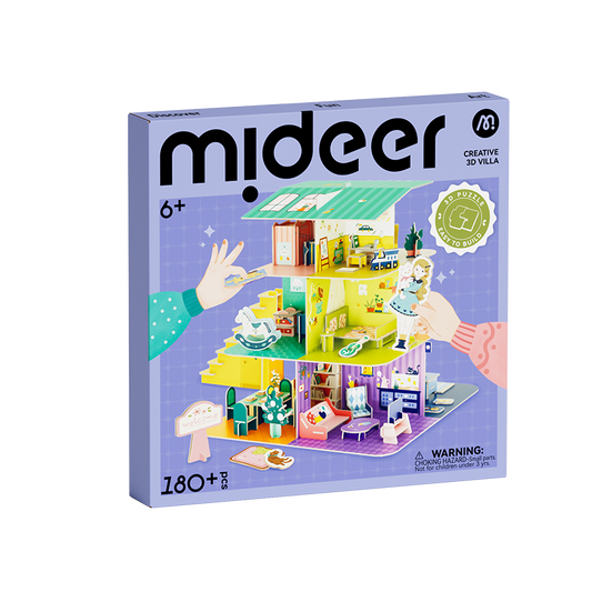3D Puzzle and DIY Dollhouse