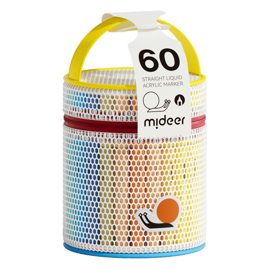 Akrila marķieri uz ūdens bāzes - 60 krāsas