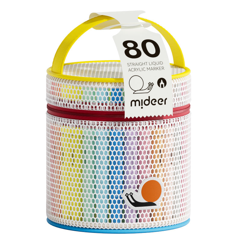 Vandens pagrindo akriliniai markeriai - 80 spalvų