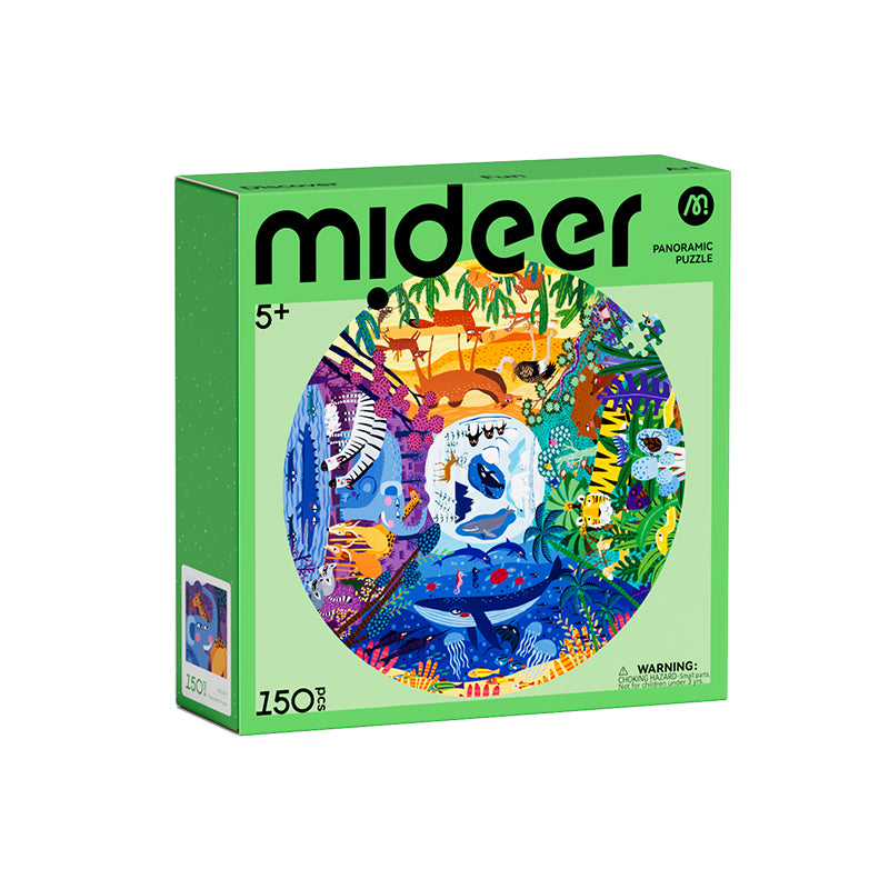 Apļveida puzzle Zemūdens piedzīvojums