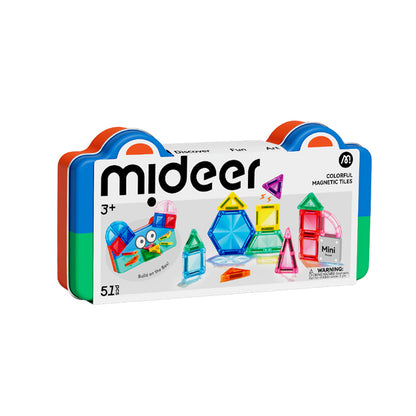 Mini Magnetic Building Set in a Metal Tin