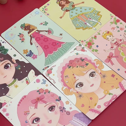 3-in-1 radošās darbnīcas komplekts - "Princeses fantāzijas grims"
