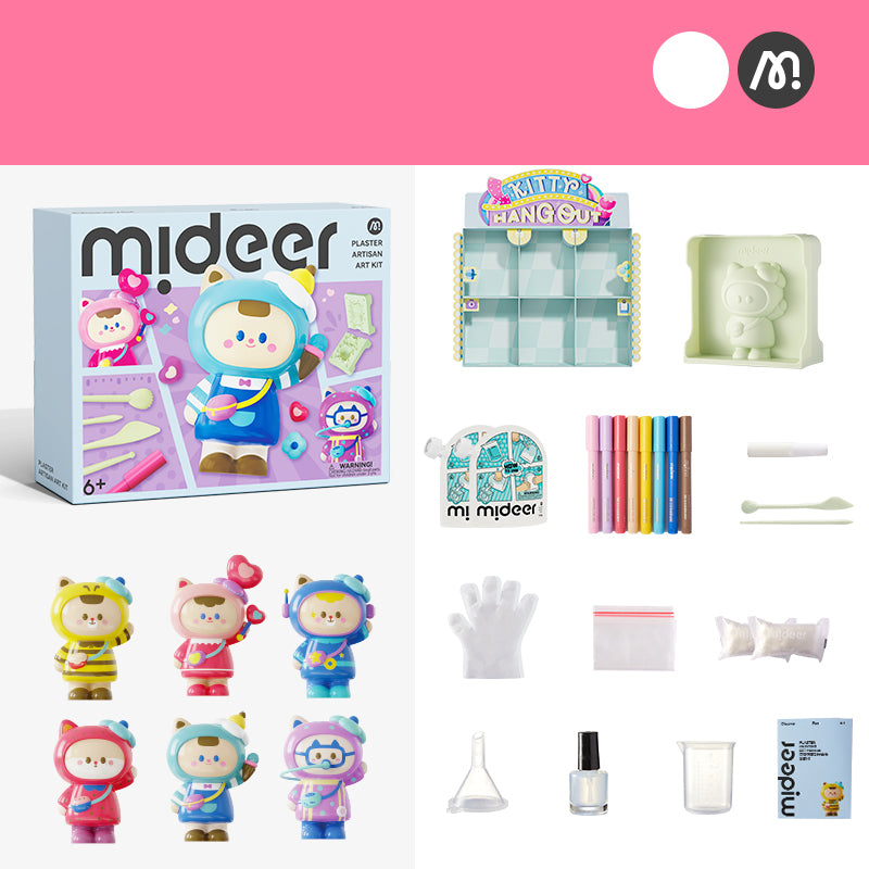 Gipsinių figūrėlių kūrimo rinkinys