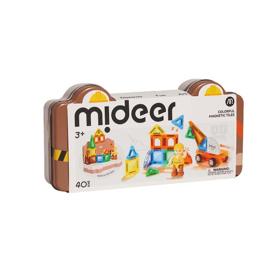 Mini magnētiskais konstruktors metāla kārbā