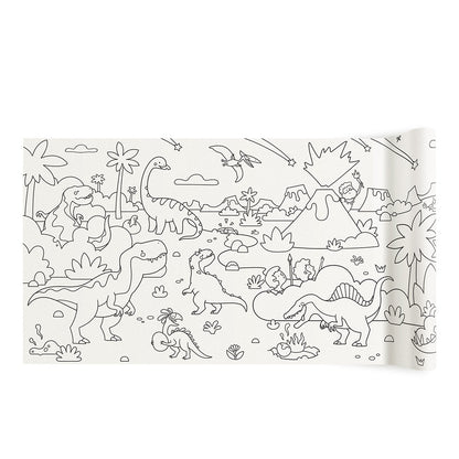 Līmējošais krāsojuma rullis Apbrīnojami dinozauri