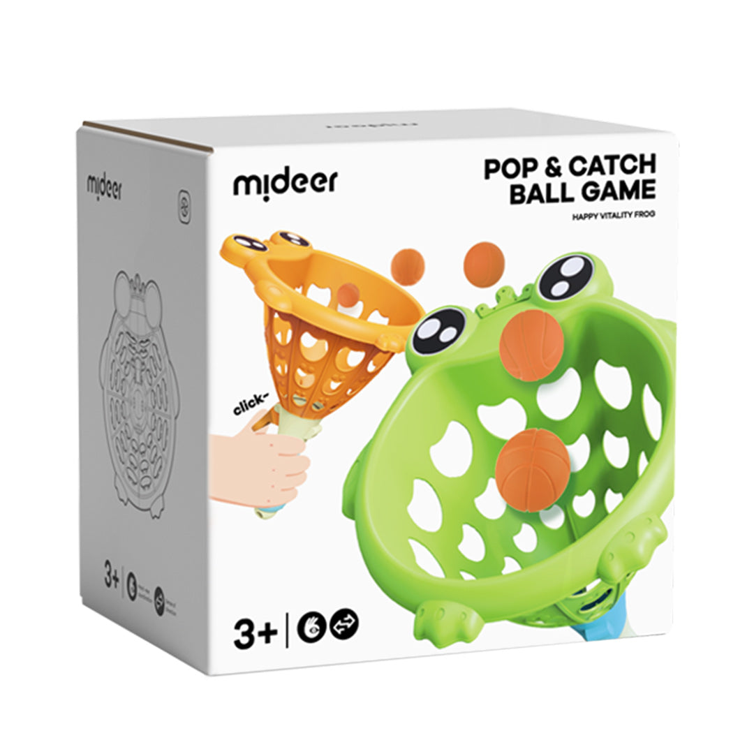 Bumbiņas ķeršanas spēle “Pop and Catch”