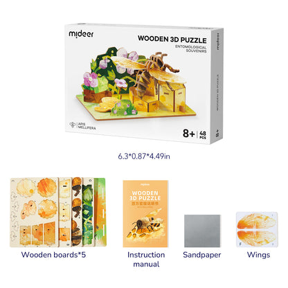 Koka 3D mīkla: Apis Mellifera