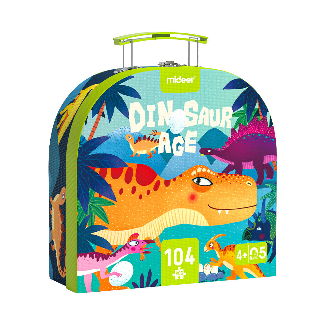 Pārnēsājama puzle “Dinozauru laikmets”