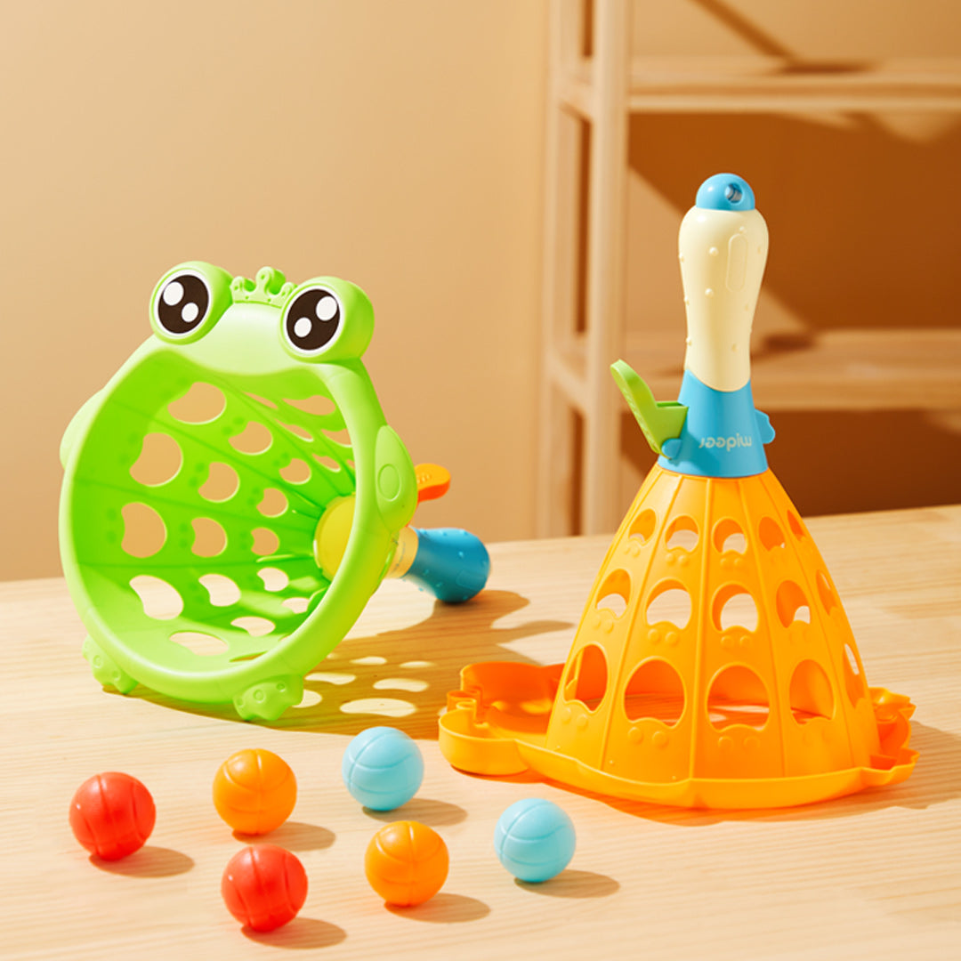 Bumbiņas ķeršanas spēle “Pop and Catch”